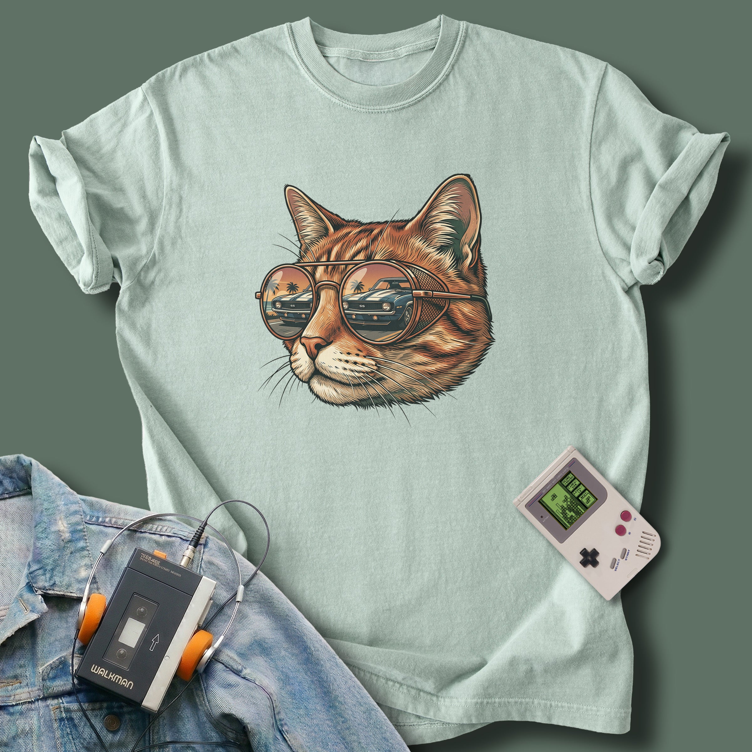 Cat with Glasses