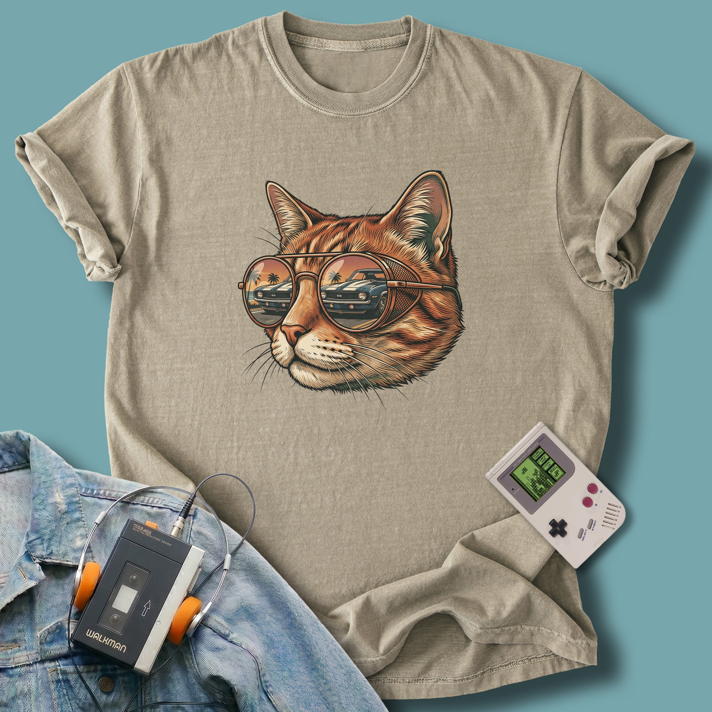 Cat with Glasses