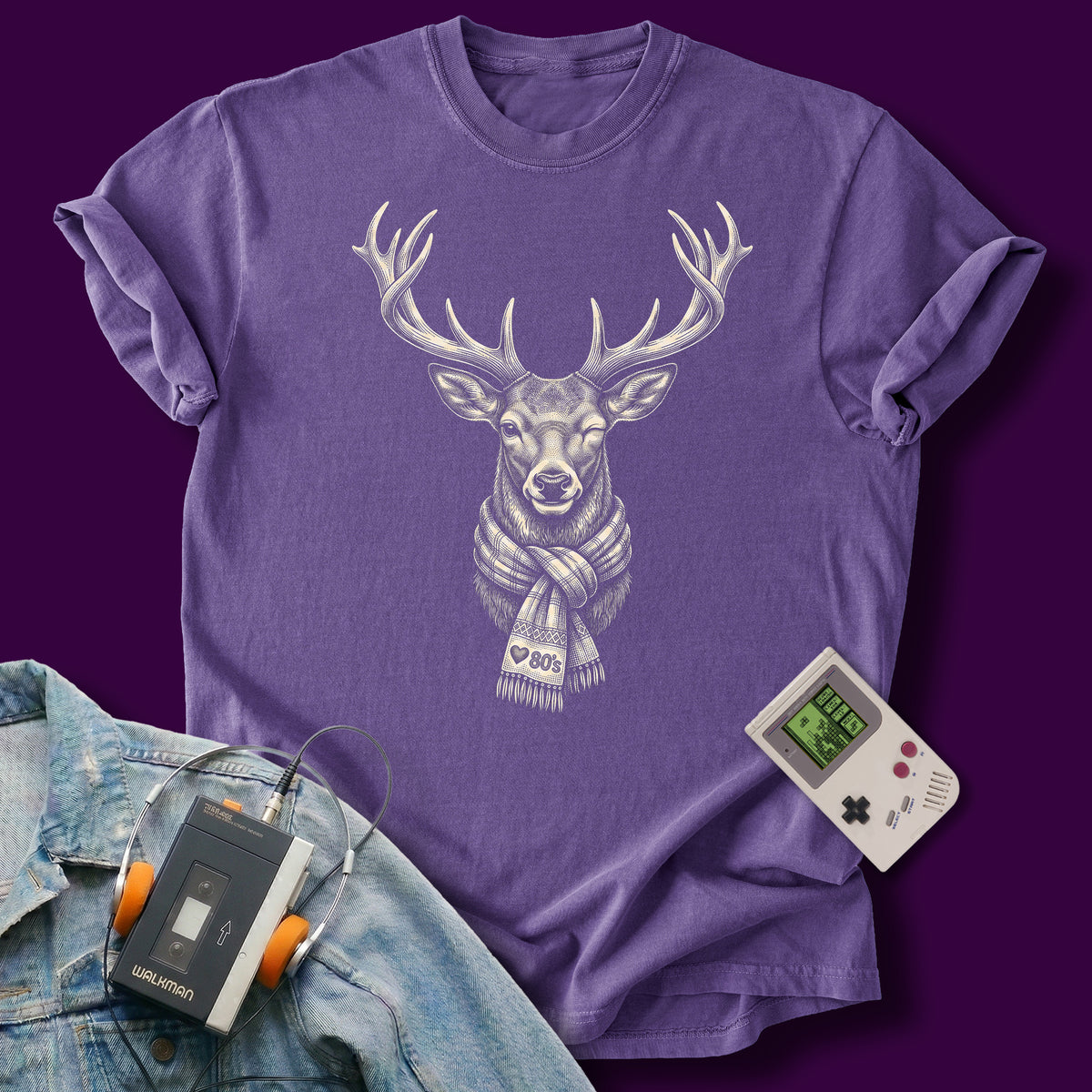 Deer&Scarf
