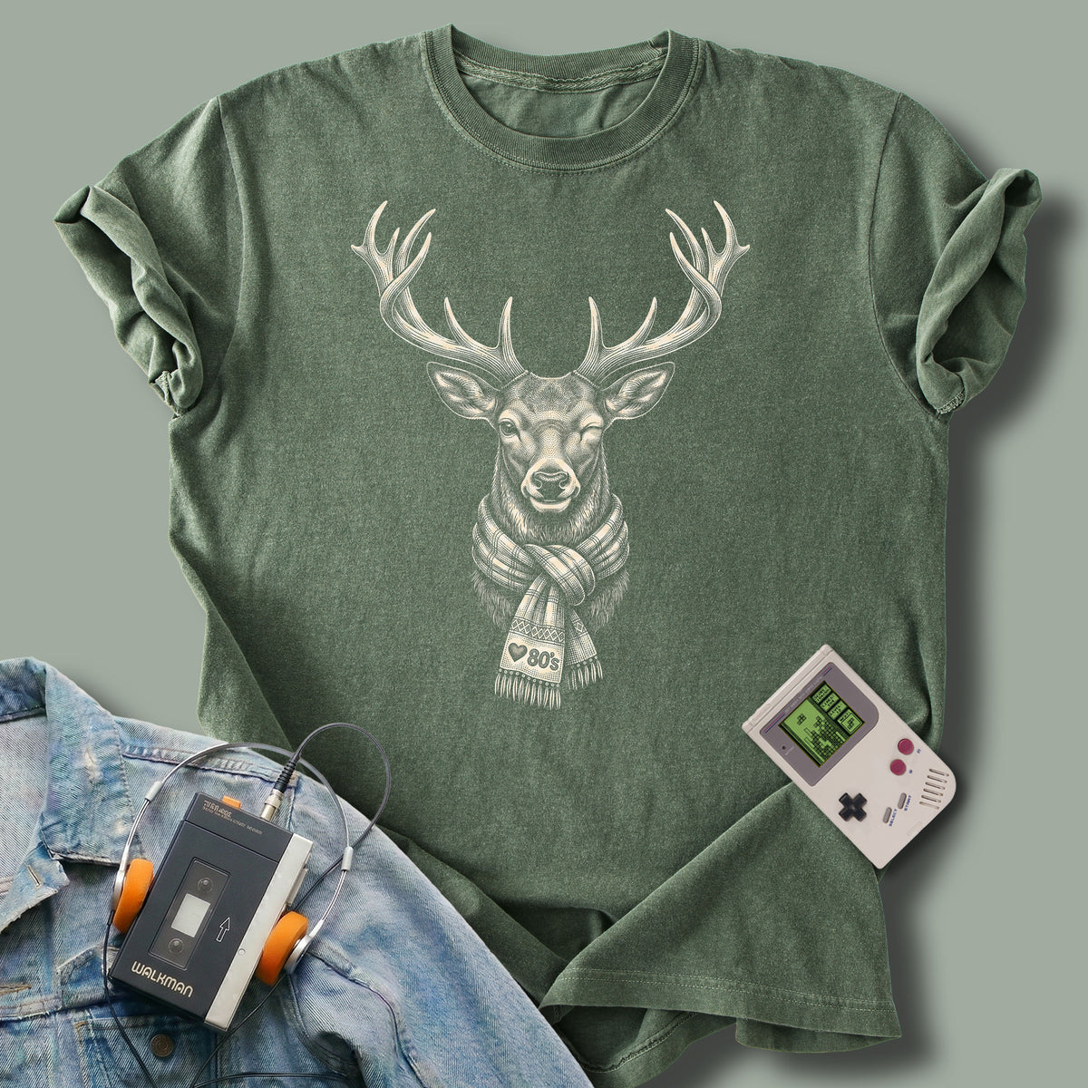 Deer&Scarf