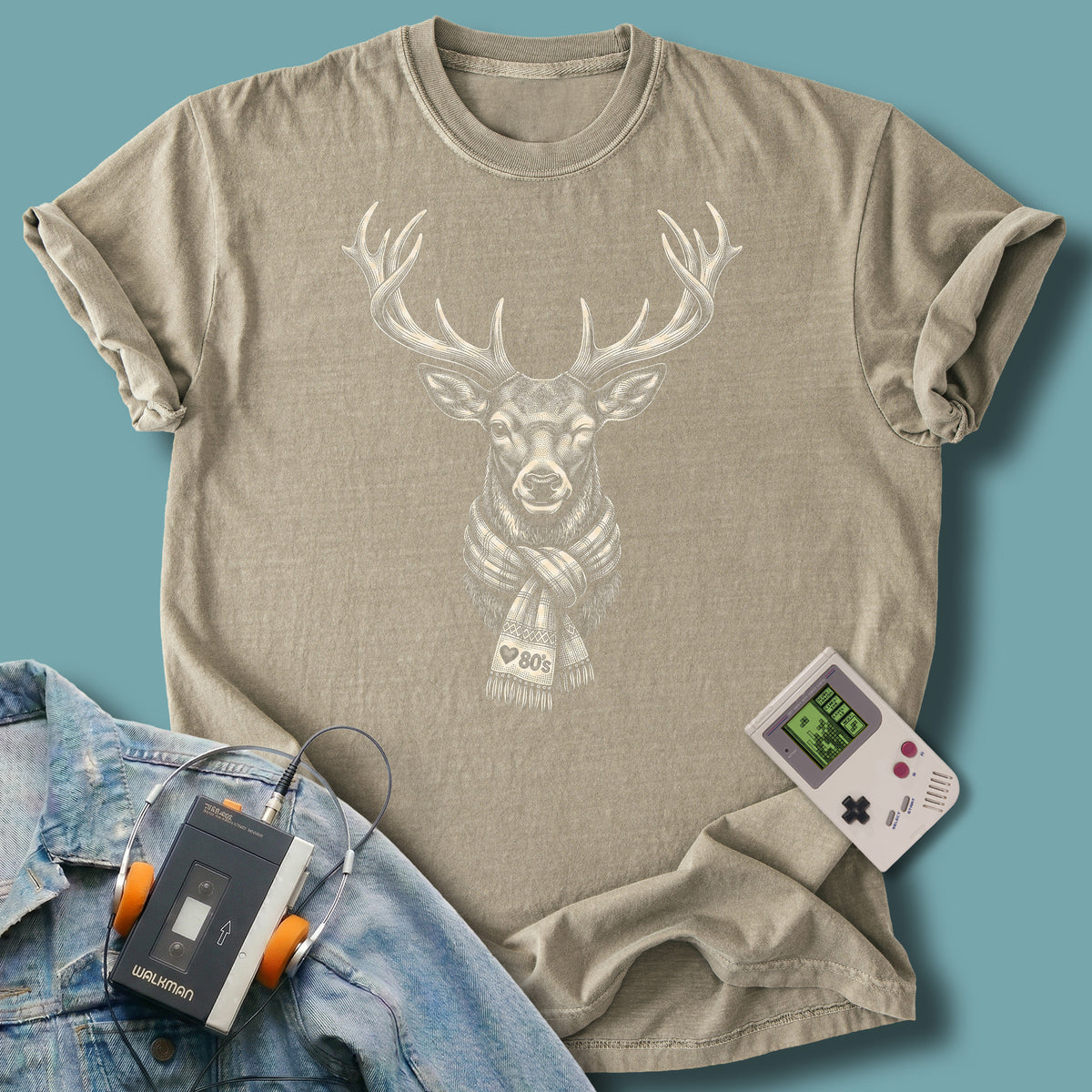 Deer&Scarf