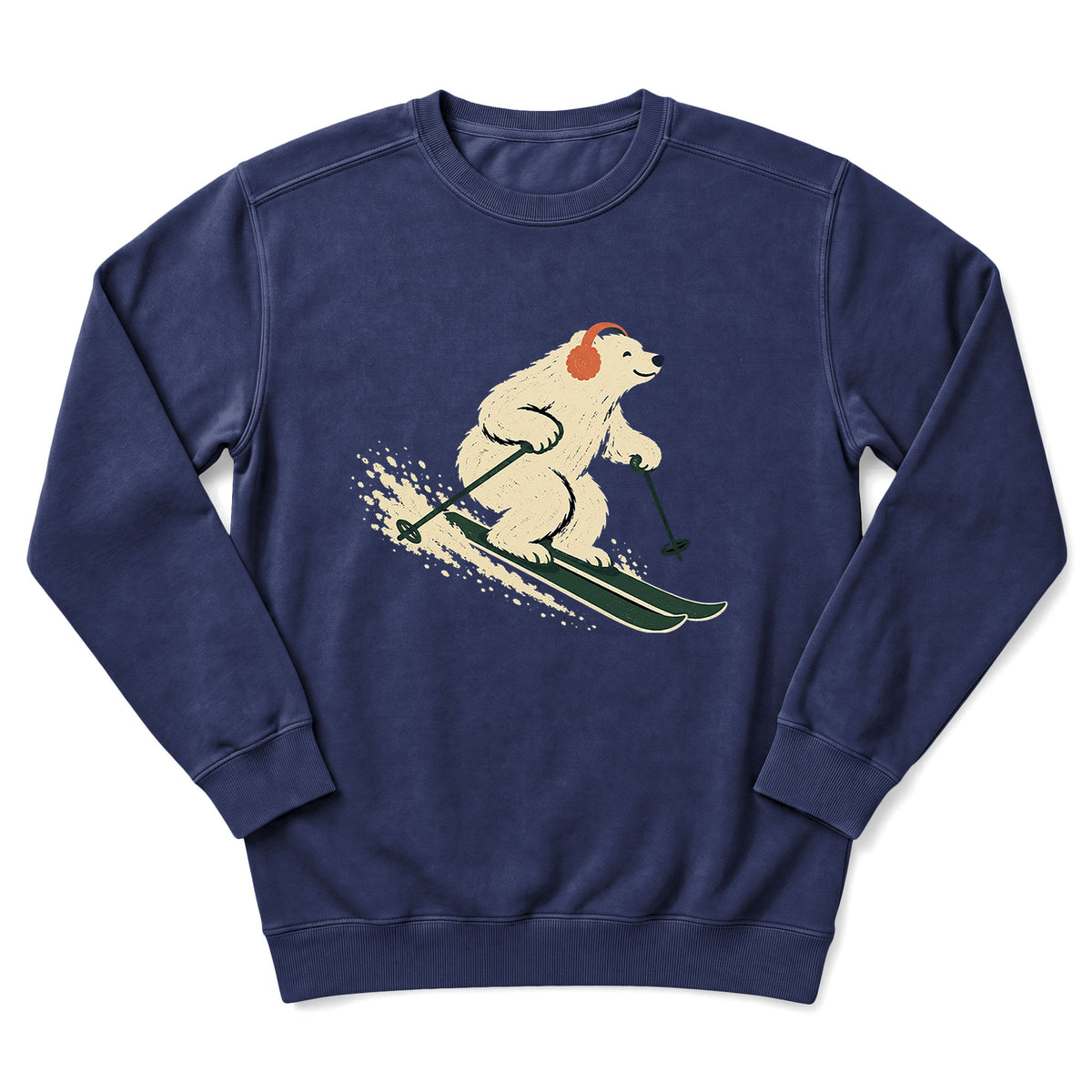Skiing Bear
